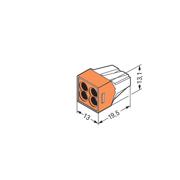 PUSH WIRE® connector for junction boxes for solid and stranded conduct image 7