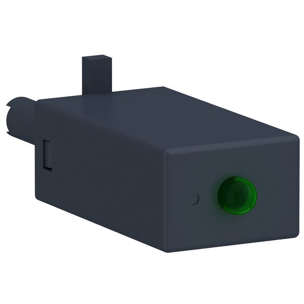 Harmony, Protection module, varistor + green LED, for all sockets, 24...60 V AC/DC image 1