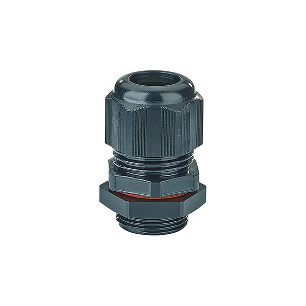 Cable gland Atex, IP66, M25, Black, Ex zone 2 and 22 image 1