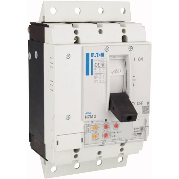 NZM2 PXR20 circuit breaker, 250A, 4p, plug-in technology image 5
