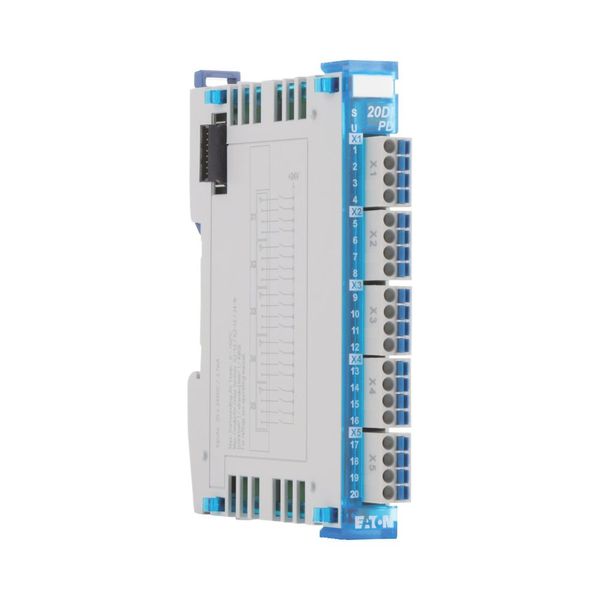 Digital input module, 20 digital inputs 24 V DC each, pulse-switching, 5.0 ms image 11