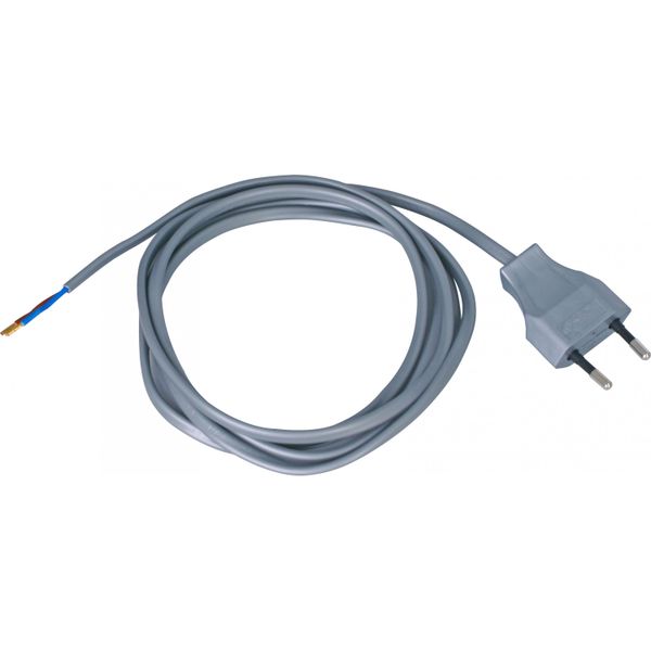cable lead stripped end 2m, 0,75mm² silv image 1