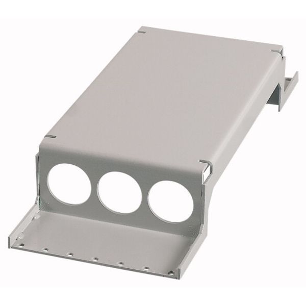 Top panel, WxD=800x800mm, IP42, grey image 1