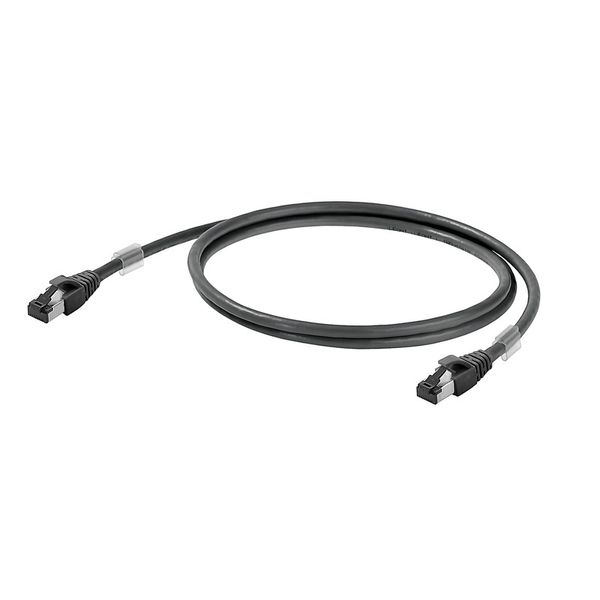 Ethernet Patchcable, RJ45 IP 20, RJ45 IP 20, Number of poles: 8 image 1