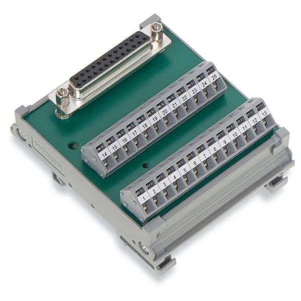 Interface module with solder pin Female connector image 6