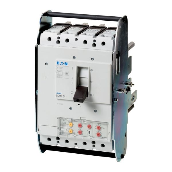 Circuit-breaker 4-pole 630/400A, selective protect, earth fault protec image 4