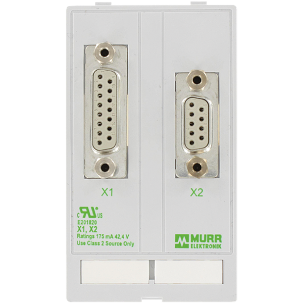 MODLINK MSDD DATA  INSERT 1xSUB-D9 fem. + 1xSUB-D15 fem. image 1