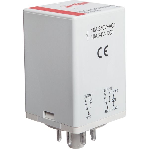 Relays for railroad industry - interface R15T-2012-23-W110-V0 image 1