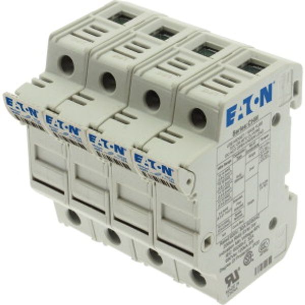 Fuse-holder, low voltage, 32 A, AC 690 V, 10 x 38 mm, 4P, UL, IEC image 42