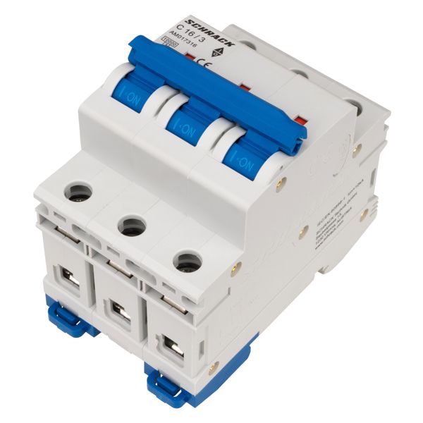 Miniature Circuit Breaker (MCB) AMPARO 10kA, C 16A, 3-pole image 6