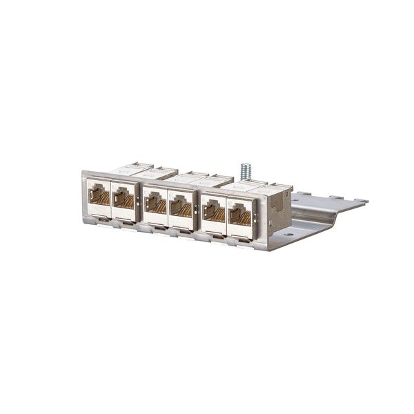 E-DAT modul 6x8(8) for 1RU patch panel Cat.6A image 1