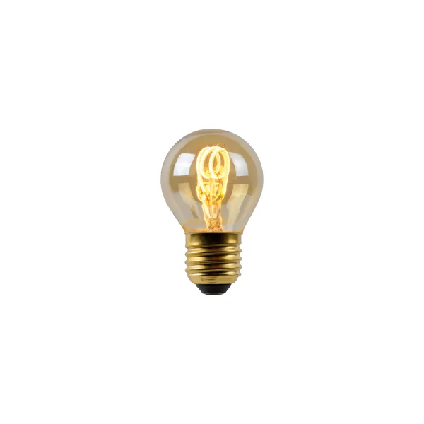 Bulb LED globe 4.5cm E27/3W 2200K Dimmable Amber image 1