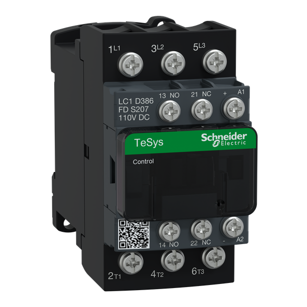 TeSys D contactor S207 - 3P (3NO) AC-3 38A  image 1