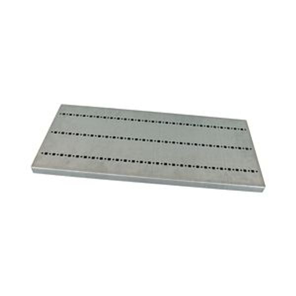 Carrier plate for universal use, empty, WxD=600x321mm image 2