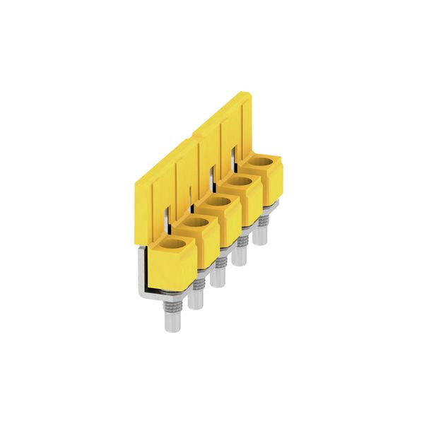 Cross-connector (terminal), when screwed in, Number of poles: 5, Pitch image 1