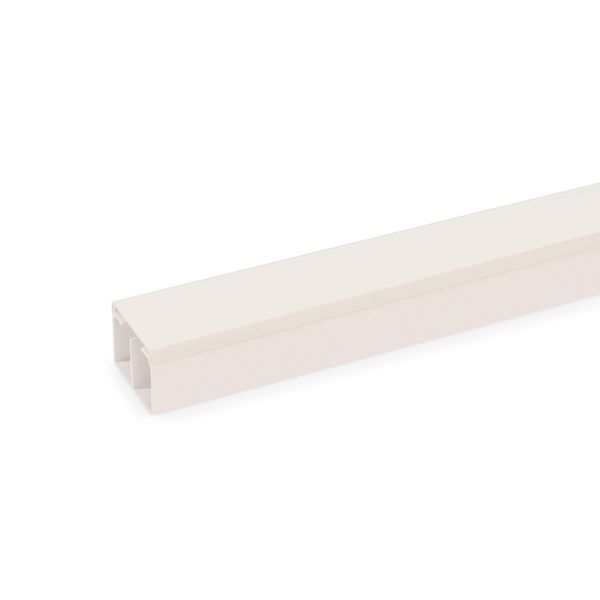 LE 4060 TW cws  Channel LE, for cable storage, 2000x60x40, cream white Polyvinyl chloride image 1