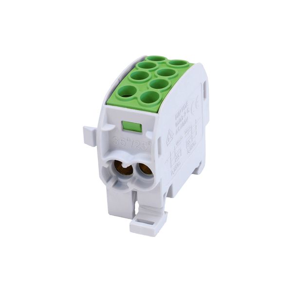 SCB 35 Branch distribution block Al/Cu 80210 SIMBLOCK green image 1