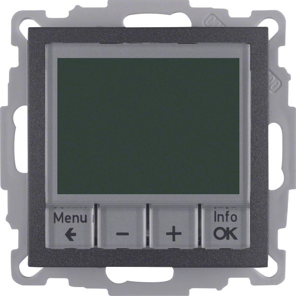 Thermostat, NO contact, centre plate, time-controlled, B.3/B.7, ant.,  image 1