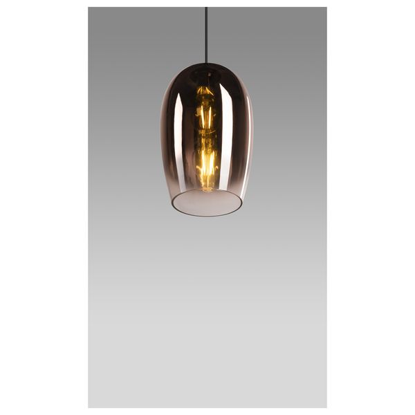 PANTILO OVAL PD, E27 pendant light, brass image 6