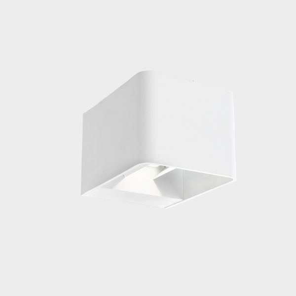 Wall fixture IP65 Wilson Square LED 9W LED warm-white 3000K ON-OFF White 623lm image 1
