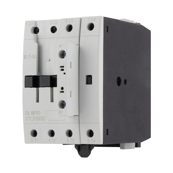 Contactor, 4 pole, 80 A, 110 V 50 Hz, 120 V 60 Hz, AC operation image 9