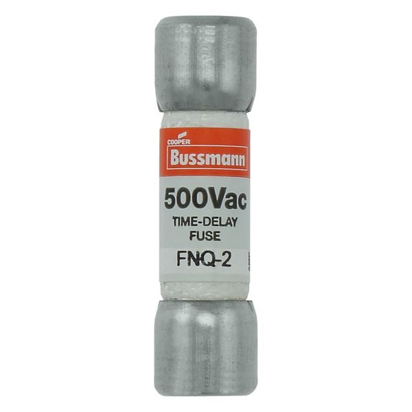 Fuse-link, LV, 2 A, AC 500 V, 10 x 38 mm, 13⁄32 x 1-1⁄2 inch, supplemental, UL, time-delay image 22