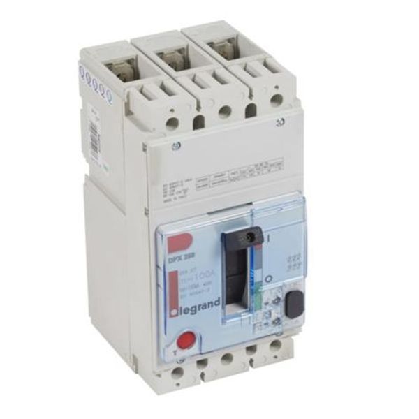 DDx³ 250 thermal circuit breaker with magnetic tripping, 3P+N/2 160A and breaking capacity 70kA image 1