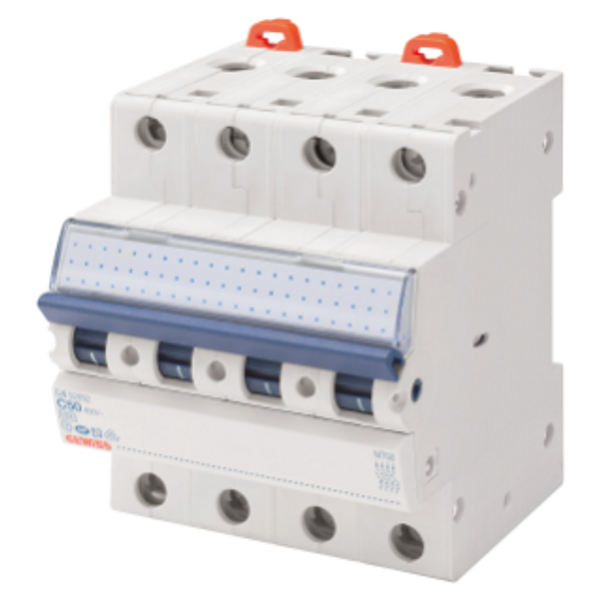 MINIATURE CIRCUIT BREAKER - MT 100- 4P CHARACTERISTIC C 16A - 4 MODULES image 1