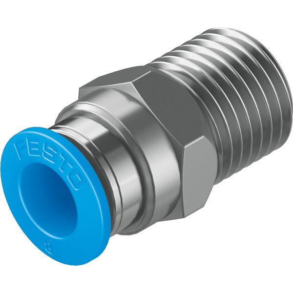 QS-1/4-8 Push-in fitting image 1