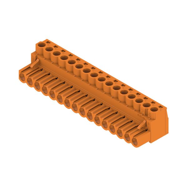 PCB plug-in connector (wire connection), 5.00 mm, Number of poles: 16, image 2