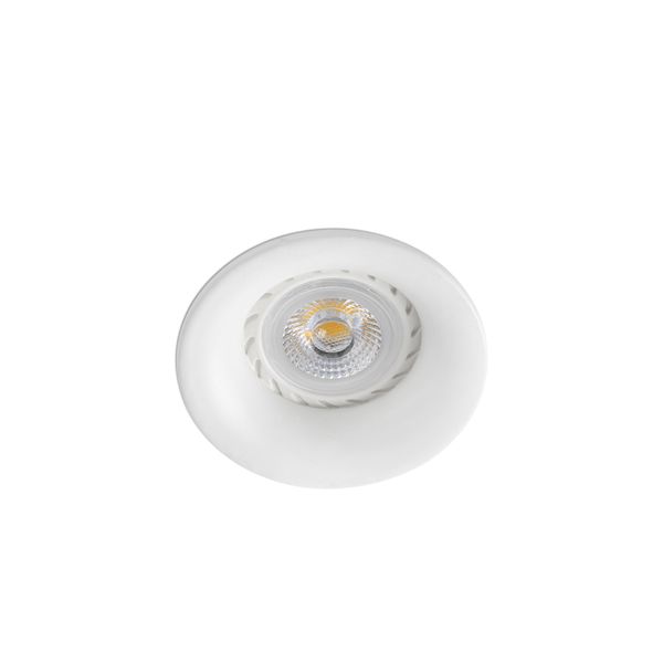 NEON WHITE RECESSED LAMP 1XGU10 CIRC image 1