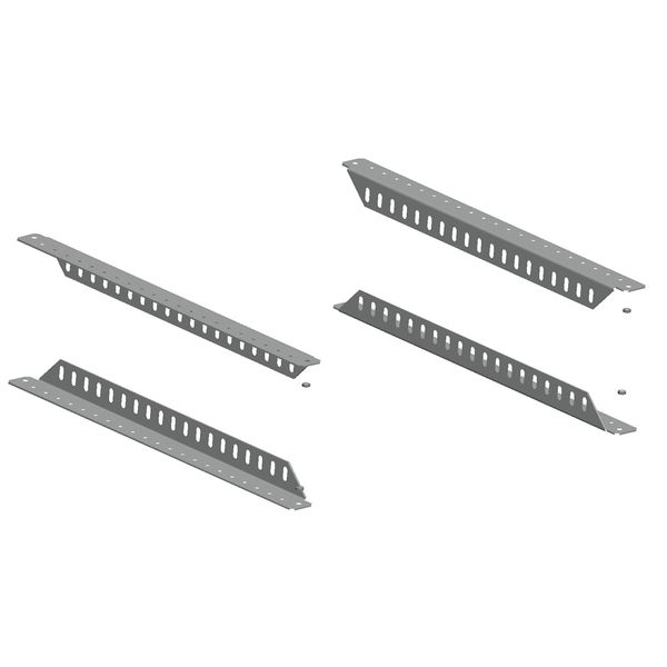Spacial SF support brackets for 19" fixed rack - 400kg load - 1000 mm image 1