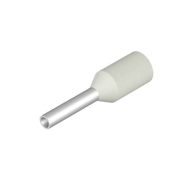 Wire end ferrule, Standard, 0.5 mm², Stripping length: 8 mm, white image 1