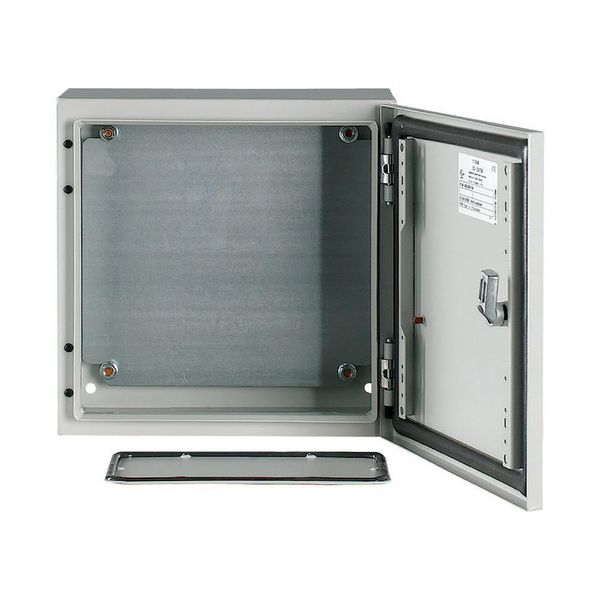 Wall enclosure with mounting plate, HxWxD=300x300x150mm image 5
