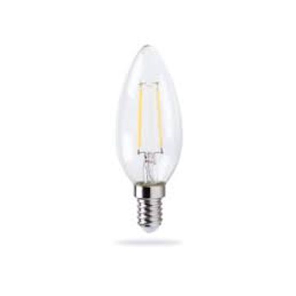 LED Bulb Filament E14 2W B35 2700K 200Lm XQ-Lite1402 image 1