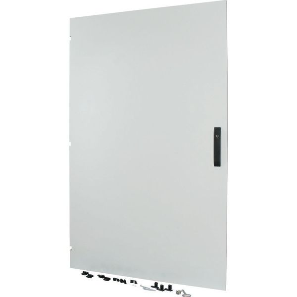 Section wide door, closed, HxW=1625x995mm, IP55, grey image 4