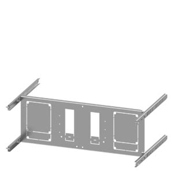 SIVACON S4 mounting plate 3VL1-3 up to 250A 4-pole  8PQ6000-3BA27 image 1