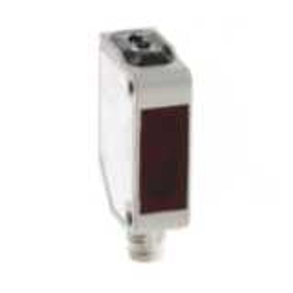 Photoelectric sensor, rectangular housing, stainless steel, red LED, r image 2