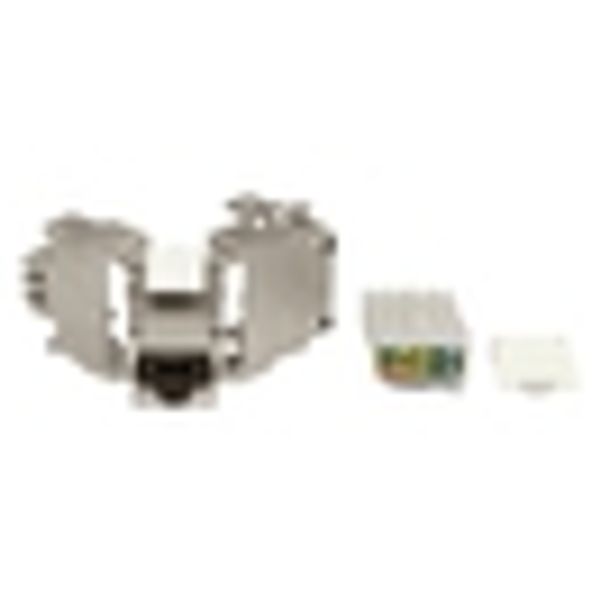 TOOLLESS LINE Jack RJ45 shielded, Cat.6a 10GB 4PPoE (100W) image 7