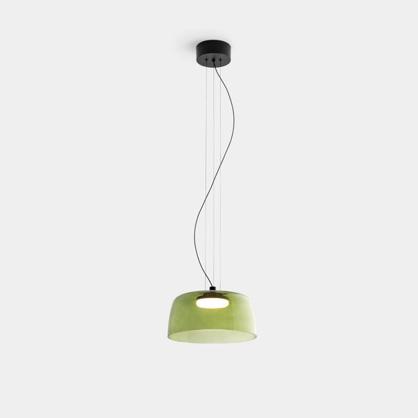 Pendant Levels 1 Body Ø320mm LED 17.2W SW 2700-3000-4000K PHASE CUT Black 1255lm image 1