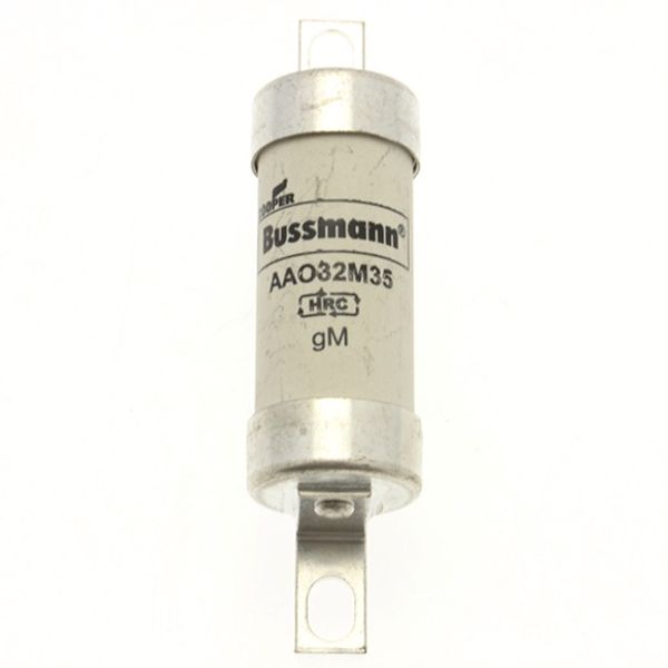 Fuse-link, LV, 32 A, AC 500 V, BS88/A2, 22 x 85 mm, gM, BS, 32M35 image 2