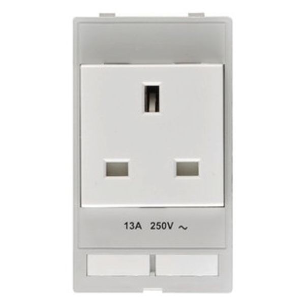 Plug socket module UK (BS) image 1