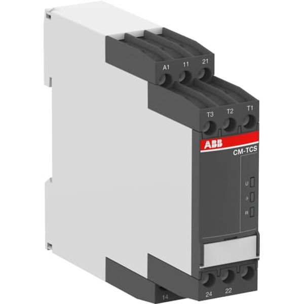 CM-TCS.26P Temperature monitoring relay 2c/o, PT100, R1:10°C, R2: 0…45°C image 1