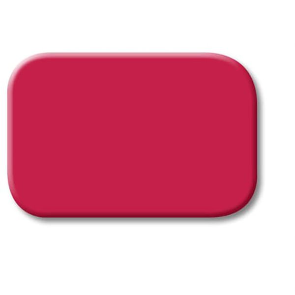 2525-12 CoverPlates (partly incl. Insert) carat® red RAL 3003 image 1