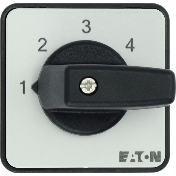 Step switches, T0, 20 A, centre mounting, 6 contact unit(s), Contacts: 12, 45 °, maintained, Without 0 (Off) position, 1-4, Design number 8271 image 34