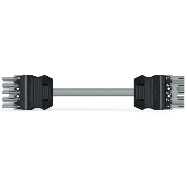 pre-assembled connecting cable Eca Plug/open-ended gray image 1