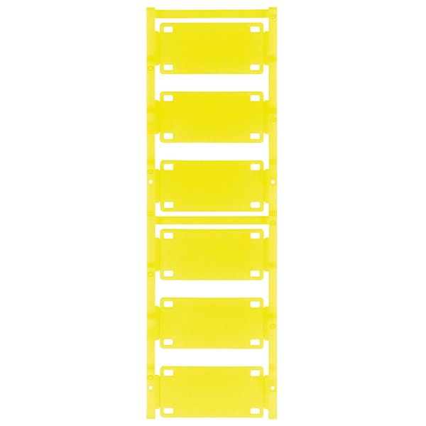 Cable coding system, 7 - 40 mm, 30 mm, Polyamide 66, yellow image 2