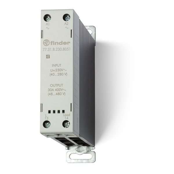 Modular SSR.22,5mm.1NO output 30A/400VAC/input 24VDC Random switch-on (77.31.9.024.8051) image 3