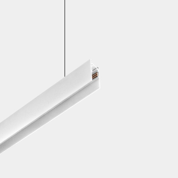 Track Surfaced & Pendant 1000mm Low voltage White image 1