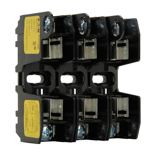 Eaton Bussmann series HM modular fuse block, 250V, 0-30A, PR, Three-pole image 8